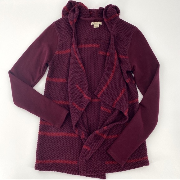 Lucky Brand Draped Open Front Cardigan Sz Small - Picture 1 of 7